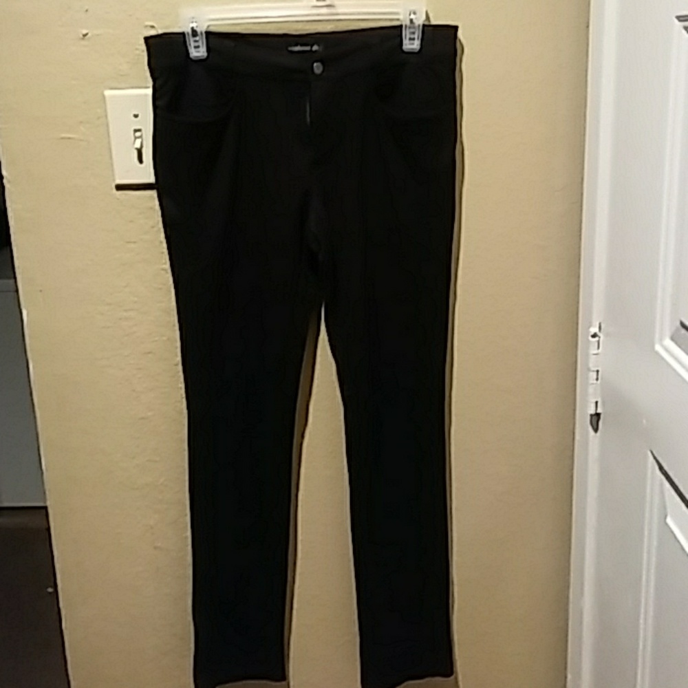 Basic Black Low Rise Skinny Moleton Pants Size M